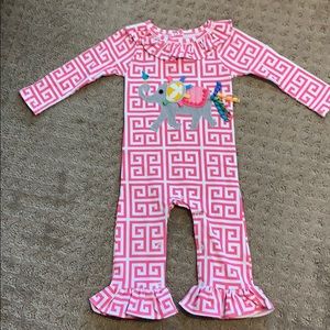 Mud Pie Baby Girl One Piece outfit